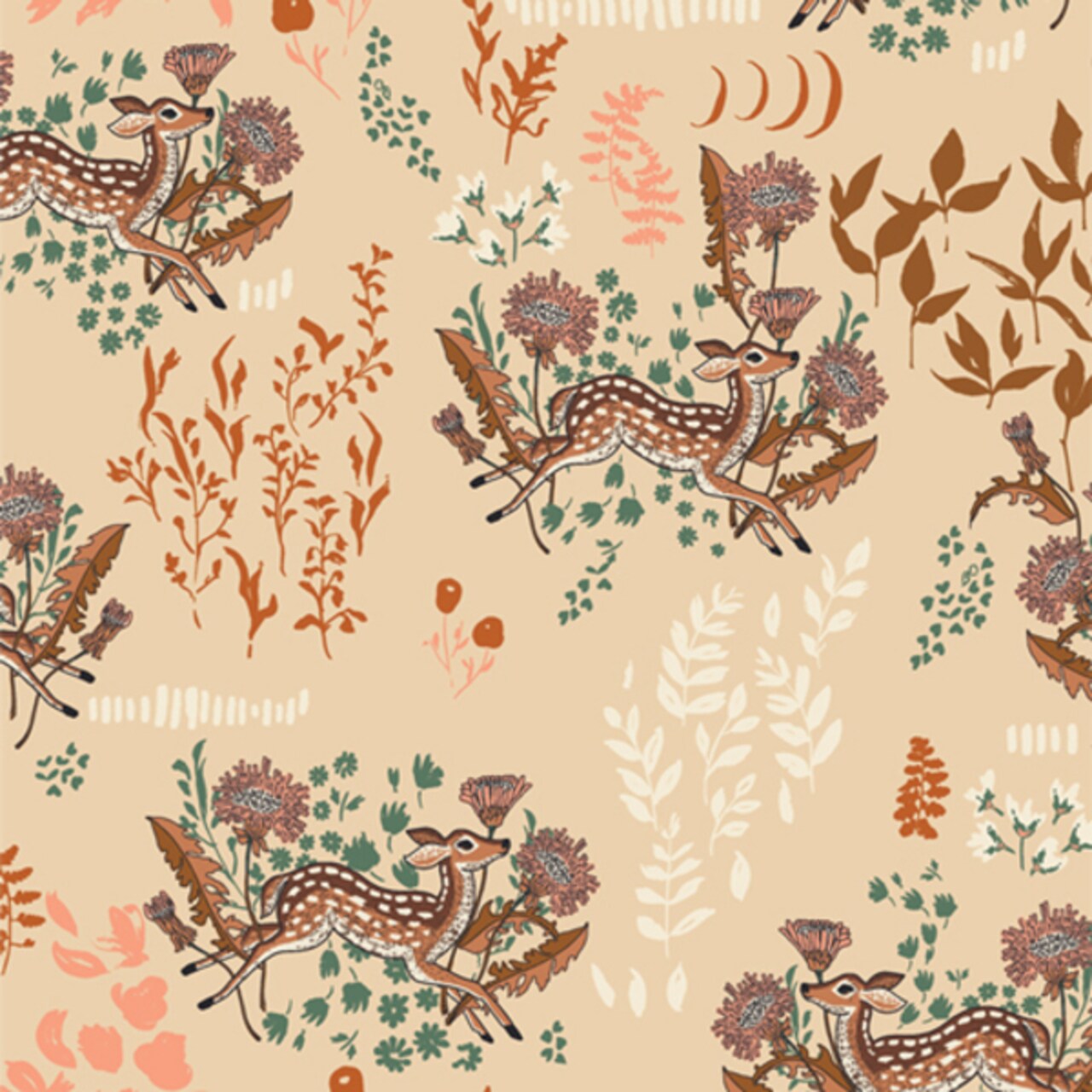 Dandelion Doe in Frolic (wfg-77604) | Wild Forgotten | Bonnie Christine | Art Gallery